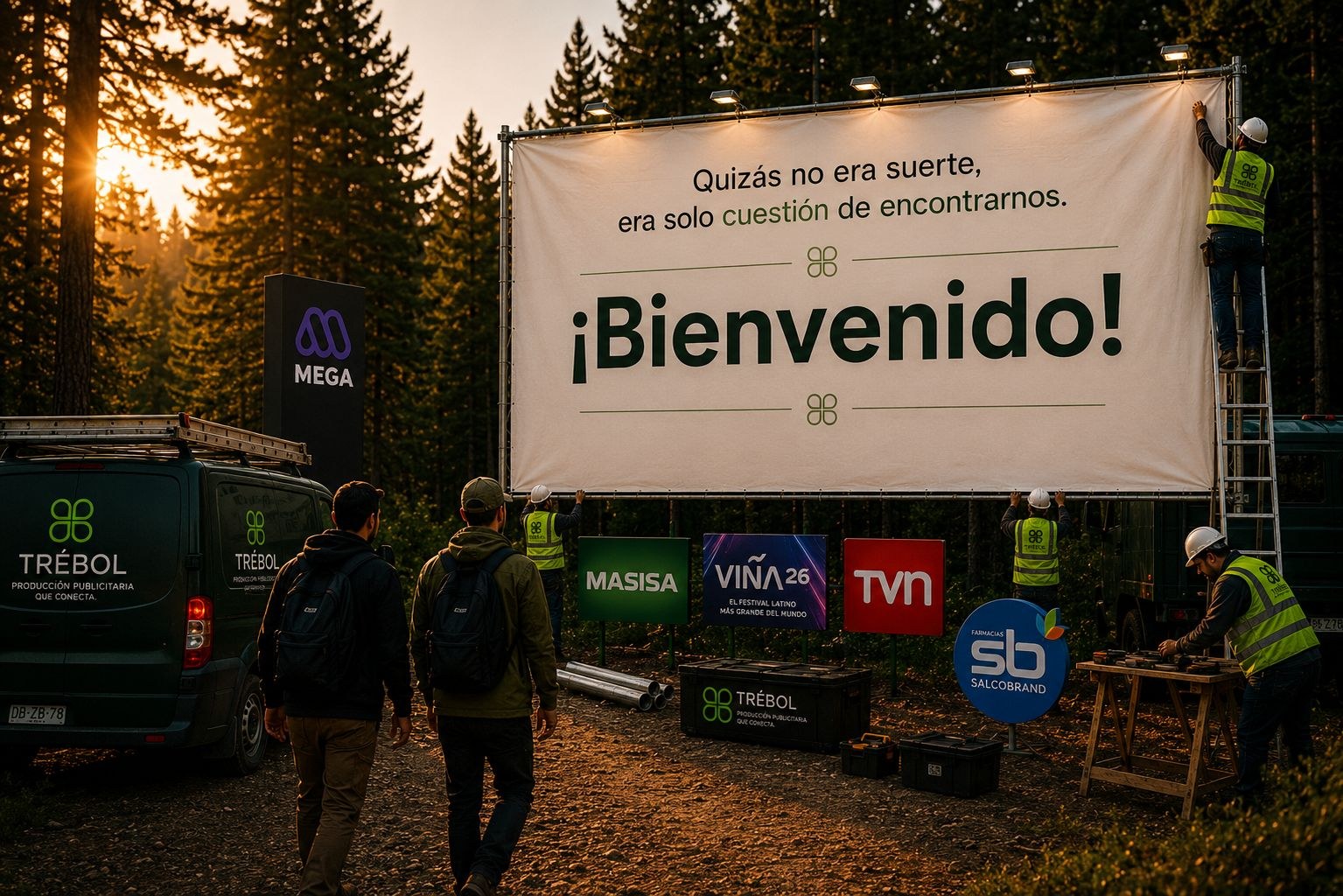 Quizás no era suerte, era solo cuestión de encontrarnos. ¡Bienvenido!